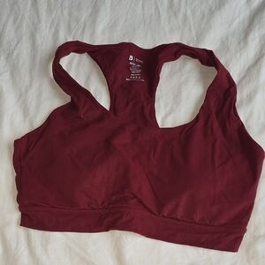 BuffBunny Solar Sports Bra Vineyard Red